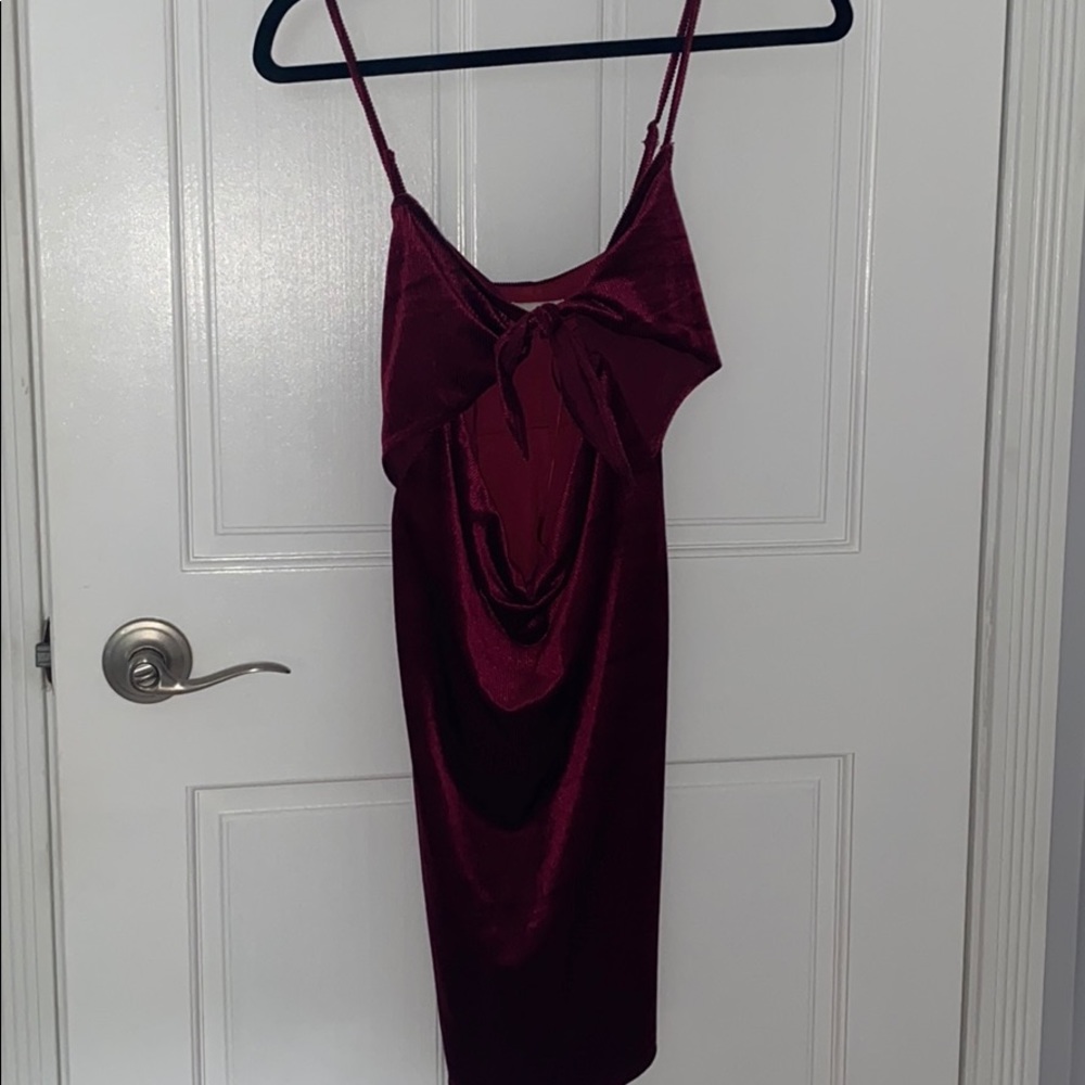 Valentine’s day Tie Mini Dress